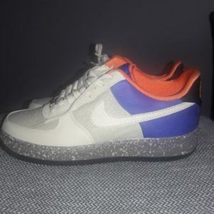 Nike Air Force 1 Low Premium Grey Blue Orange